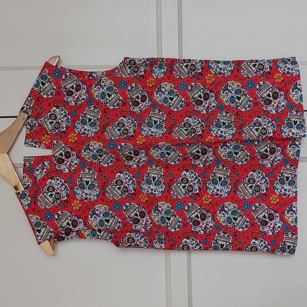 Día de los Muertos Shirt, Handmade
